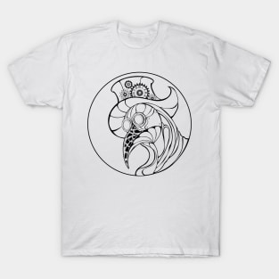 Contour Plague Doctor T-Shirt